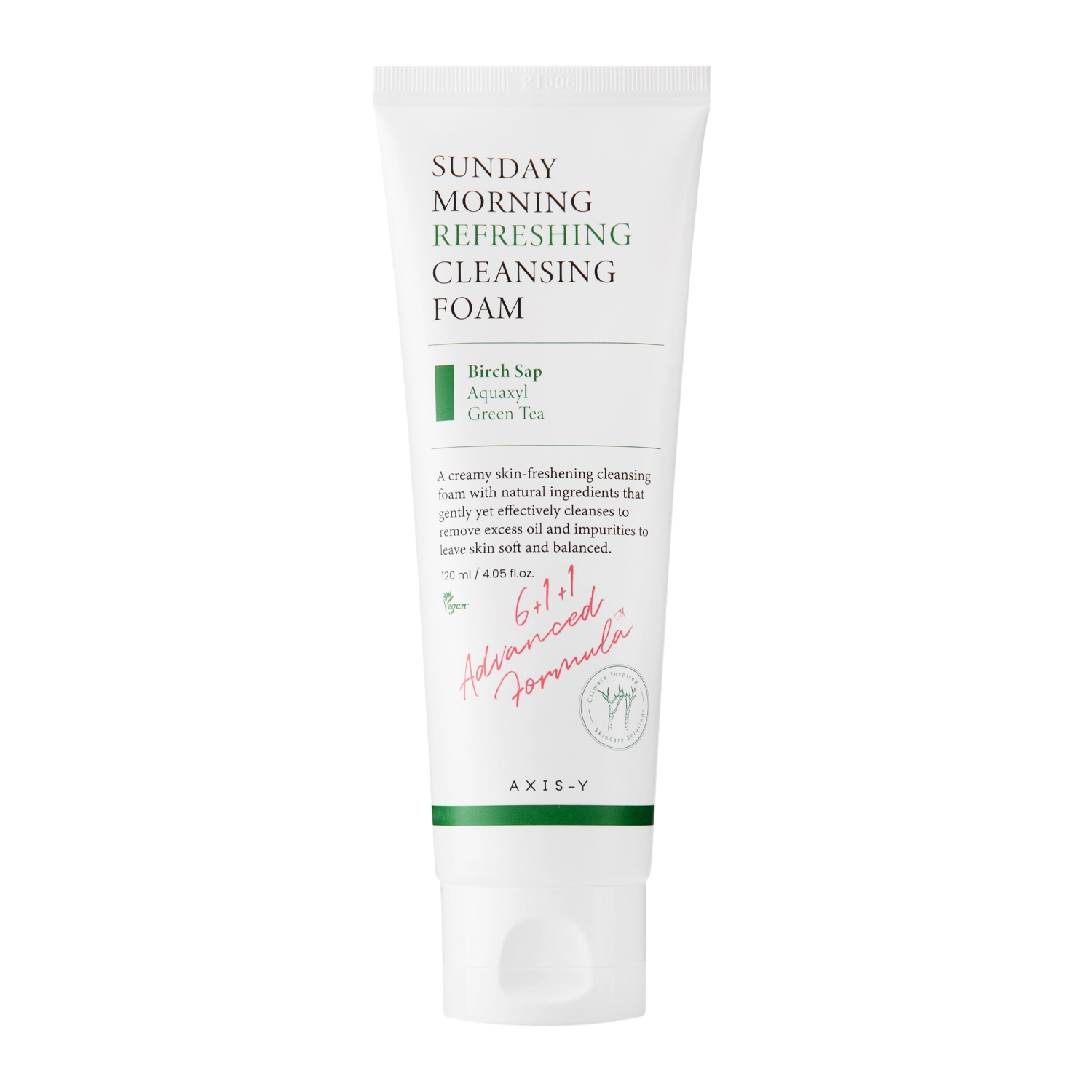 Пінка для вмивання AXIS-Y Sunday Morning Refreshing Cleansing Foam 120мл